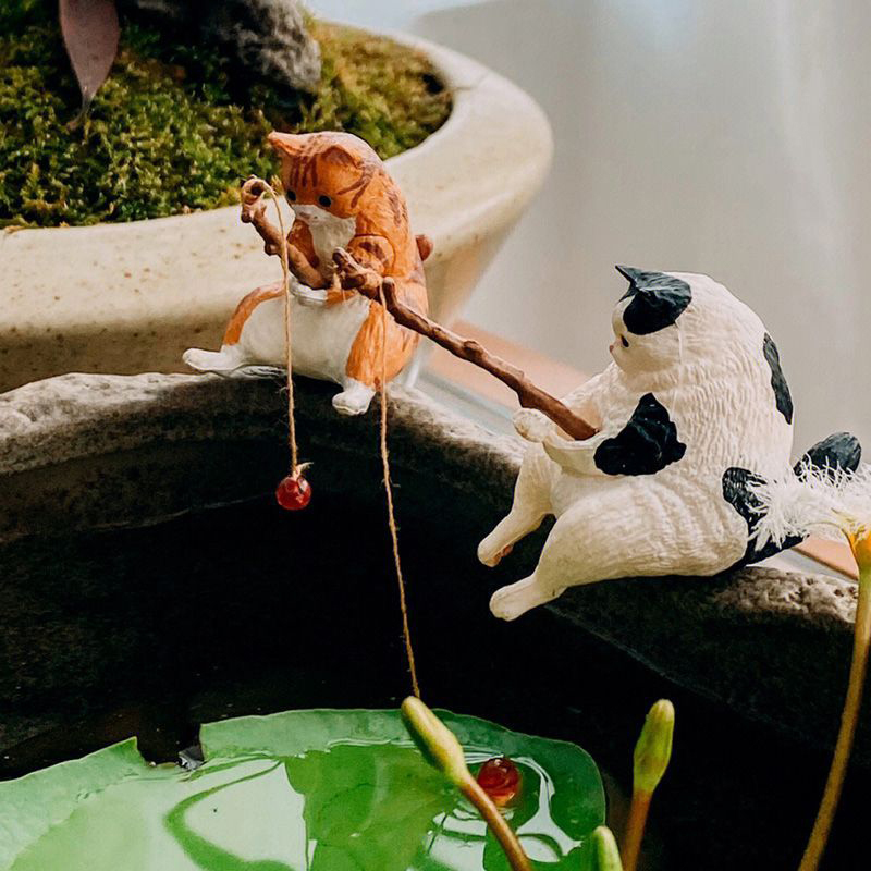 ● Visserijkat Ornamenten Aquar - Aquarium Fish Cartoon recensie en prijs