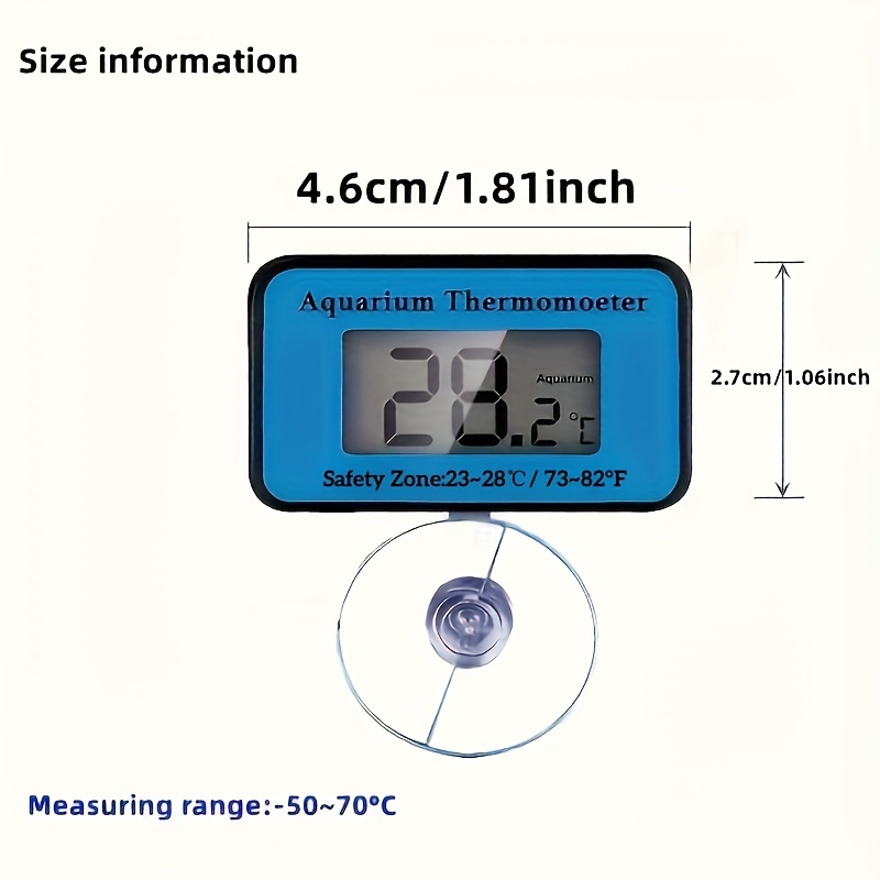 LCD digitale aquariumthermomet - Aquarium Thermometer recensie en prijs